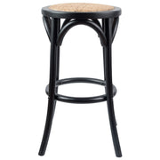 Emerson Rattan Bar Stool – Black