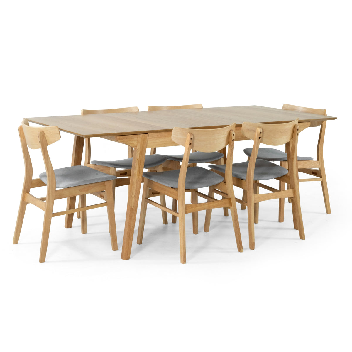 Cusco Fabric Dining Set – Natural