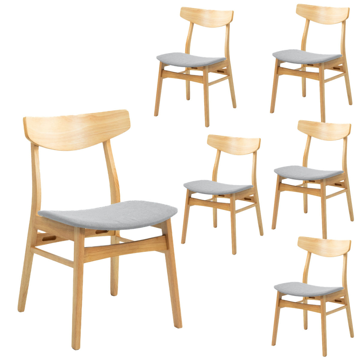 Cusco Fabric Dining Set – Natural