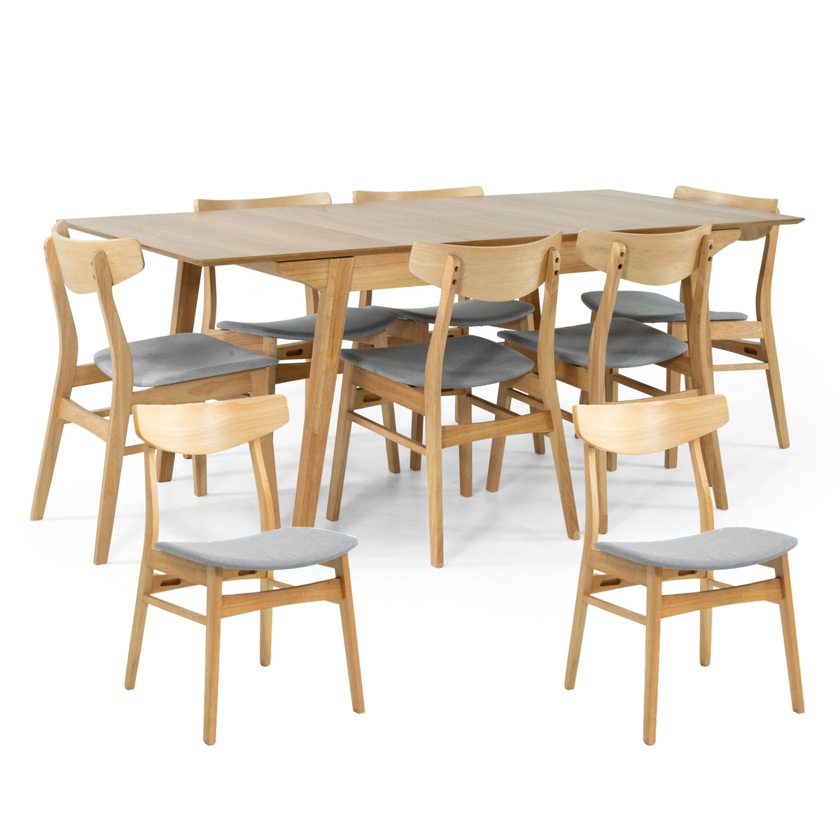 Cusco Fabric Dining Set – Natural