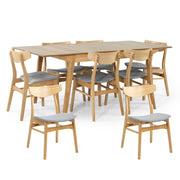 Cusco Fabric Dining Set – Natural
