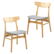 Cusco Fabric Dining Chair Set of 2