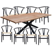 Lantana Dining Set – Black