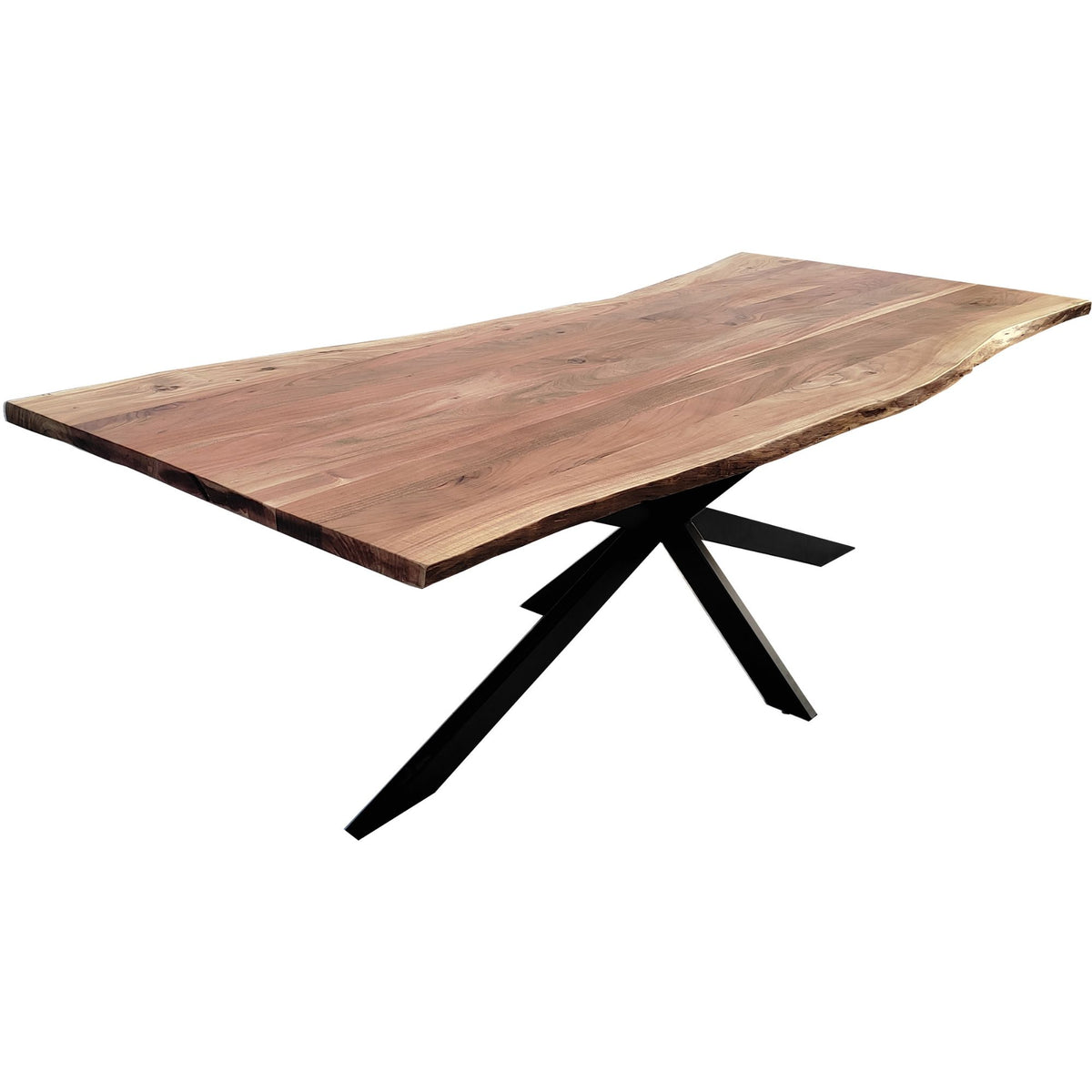 Lantana Metal Dining Table – Natural