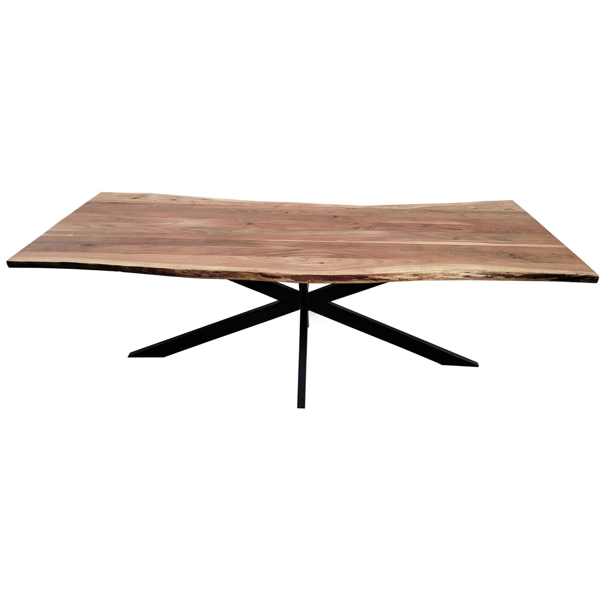 Lantana Metal Dining Table – Natural