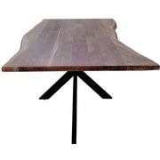 Lantana Metal Dining Table – Natural