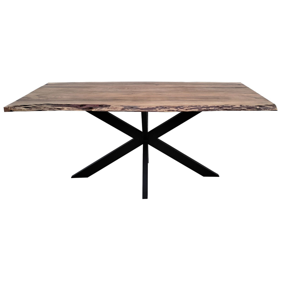 Lantana Metal Dining Table – Natural