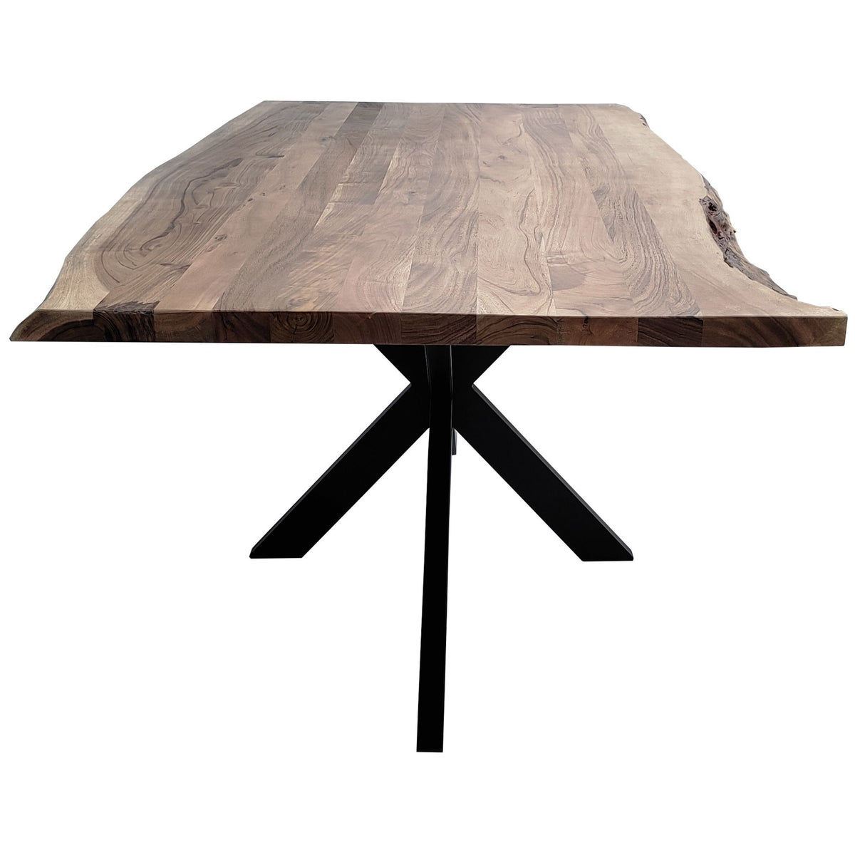 Lantana Metal Dining Table – Natural