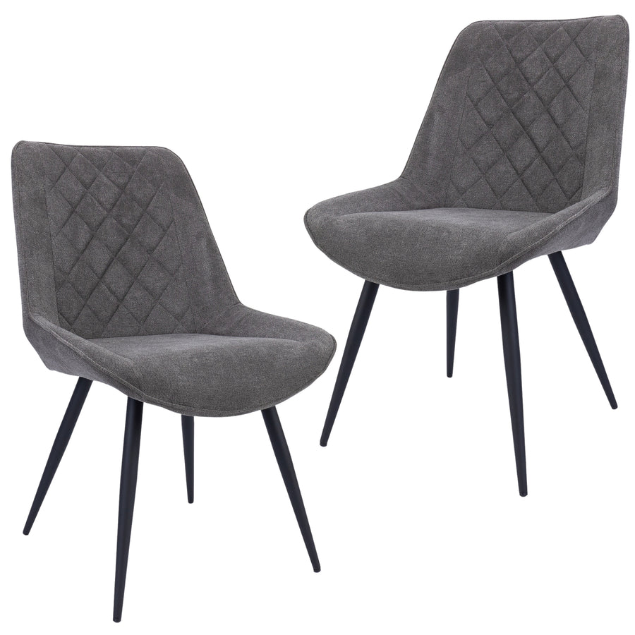 Helenium Fabric Dining Chair Set of 2
