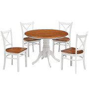 Lupin Wooden Dining Set – White