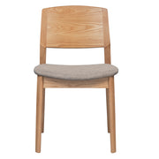 Emilio Fabric Dining Chair Set of 6 – Grey