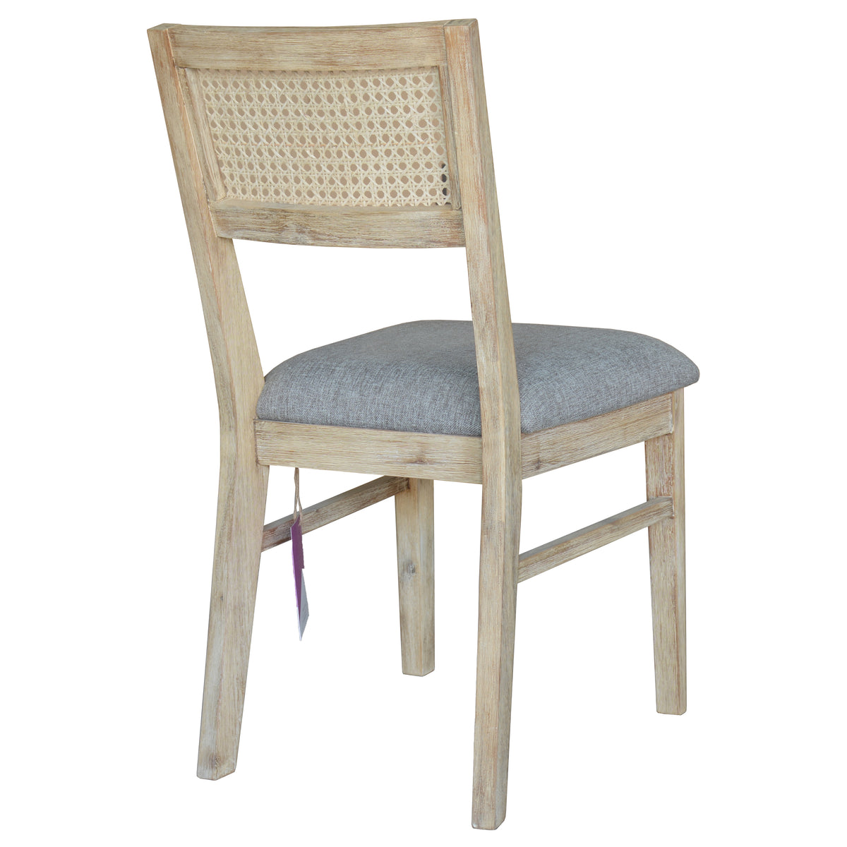 Grevillea Fabric Dining Chair Set of 2 – Brown