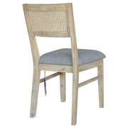 Grevillea Fabric Dining Chair Set of 2 – Brown