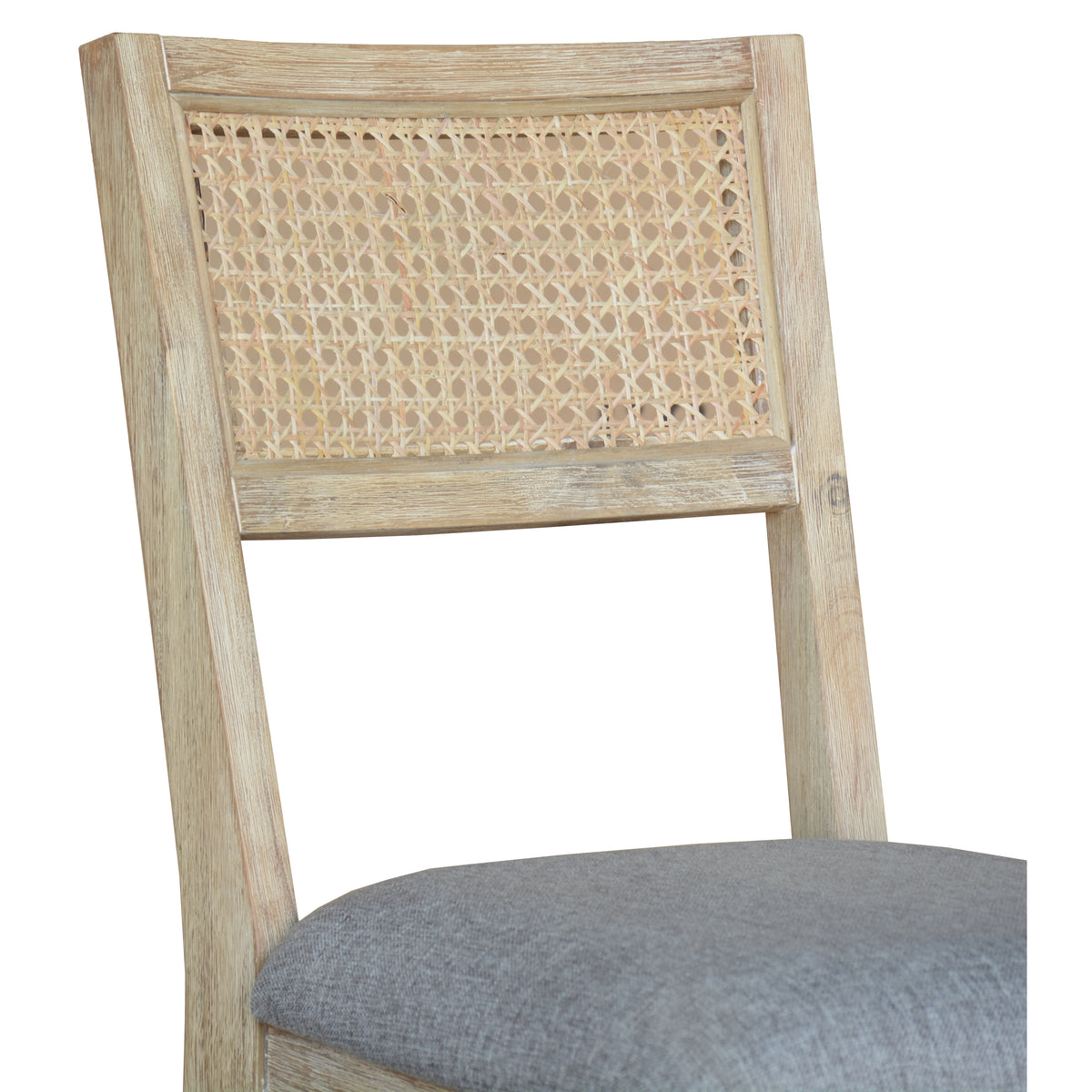 Grevillea Fabric Dining Chair Set of 2 – Brown