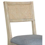 Grevillea Fabric Dining Chair Set of 2 – Brown