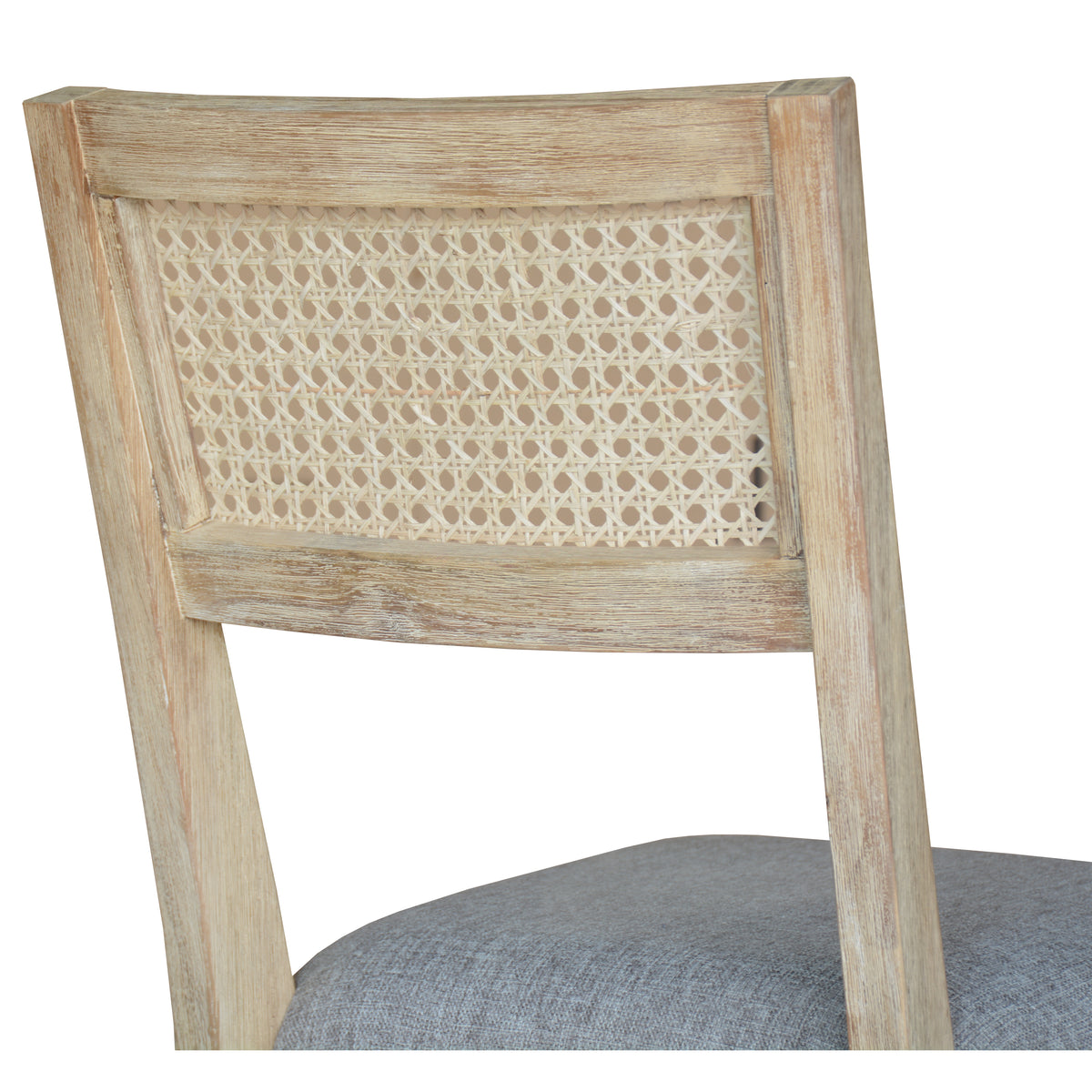 Grevillea Fabric Dining Chair Set of 2 – Brown