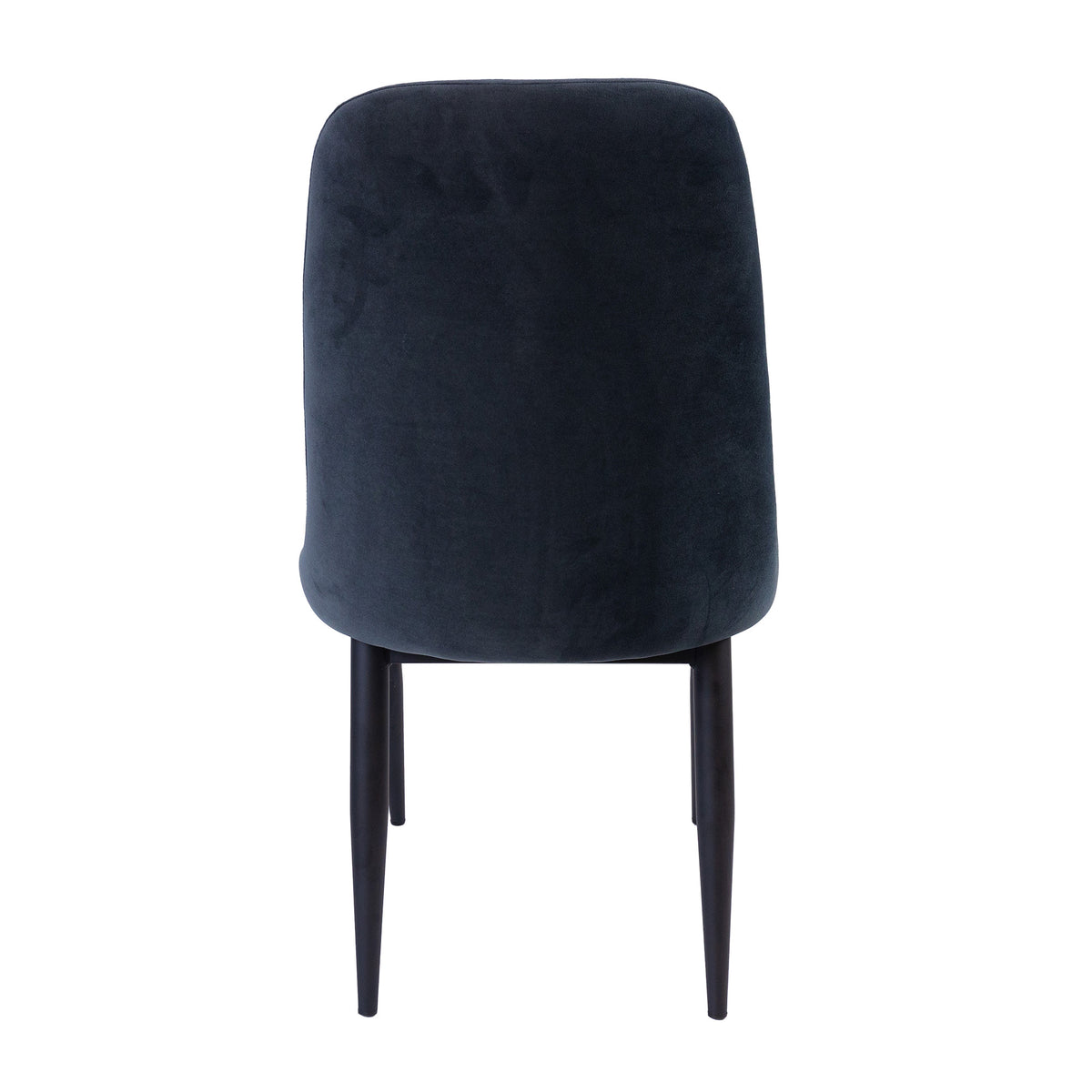 Eva Velvet Dining Chair Set of 2 – Charcoal