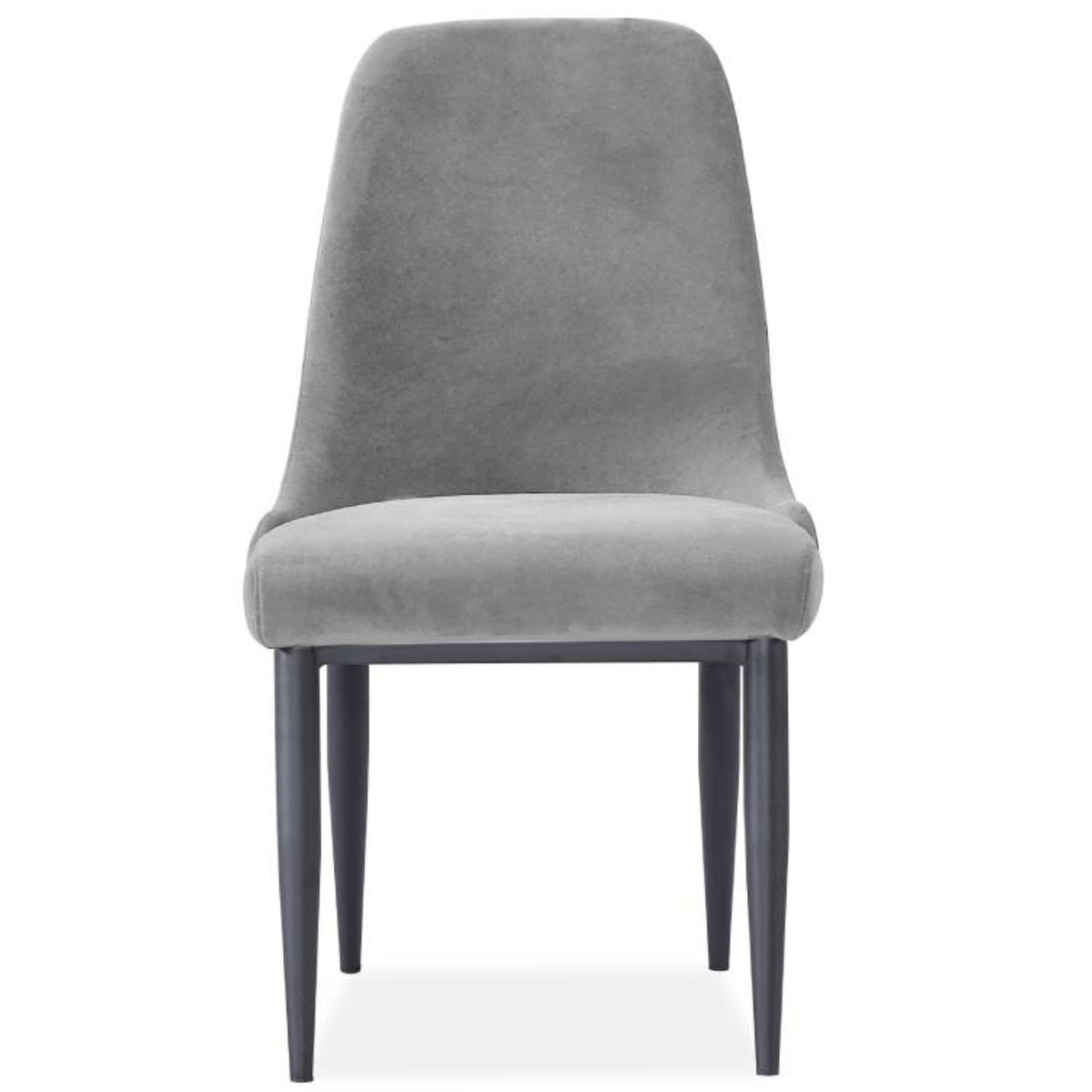 Eva Velvet Dining Chair Set of 2 – Grey