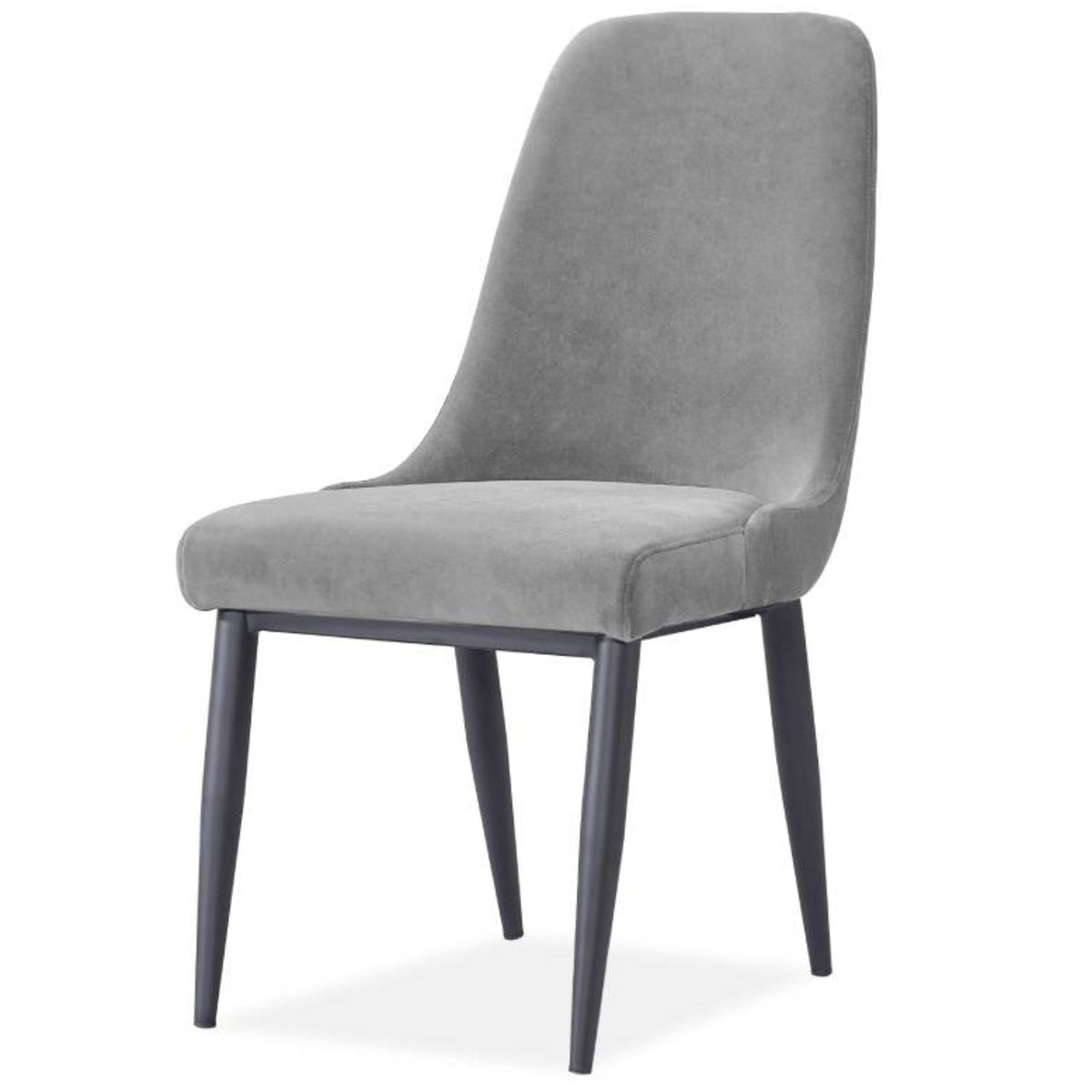 Eva Velvet Dining Chair Set of 6 – Grey