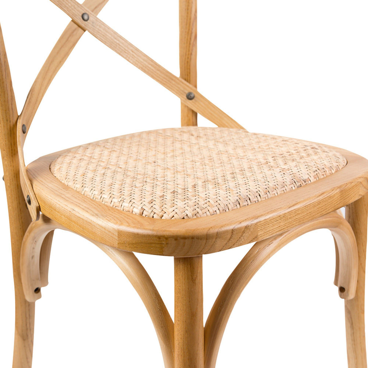 Norah Rattan Dining Set – Natural