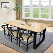 Aconite Metal Dining Set – Natural