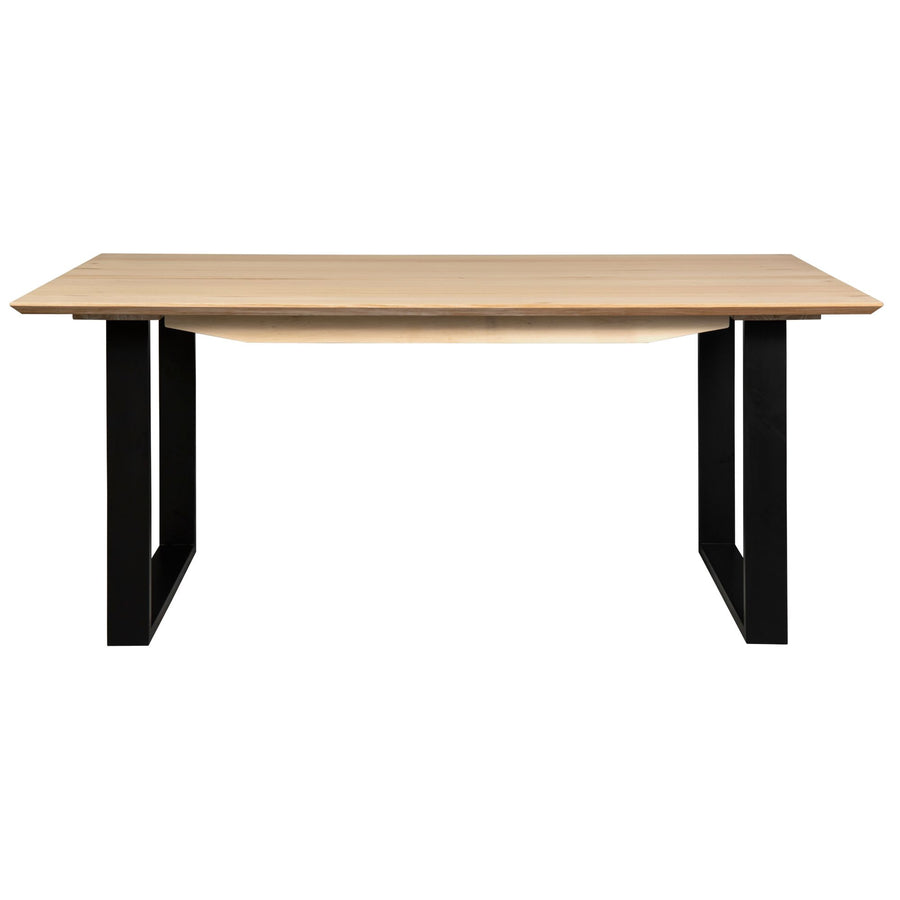 Aconite Metal Dining Table – Black