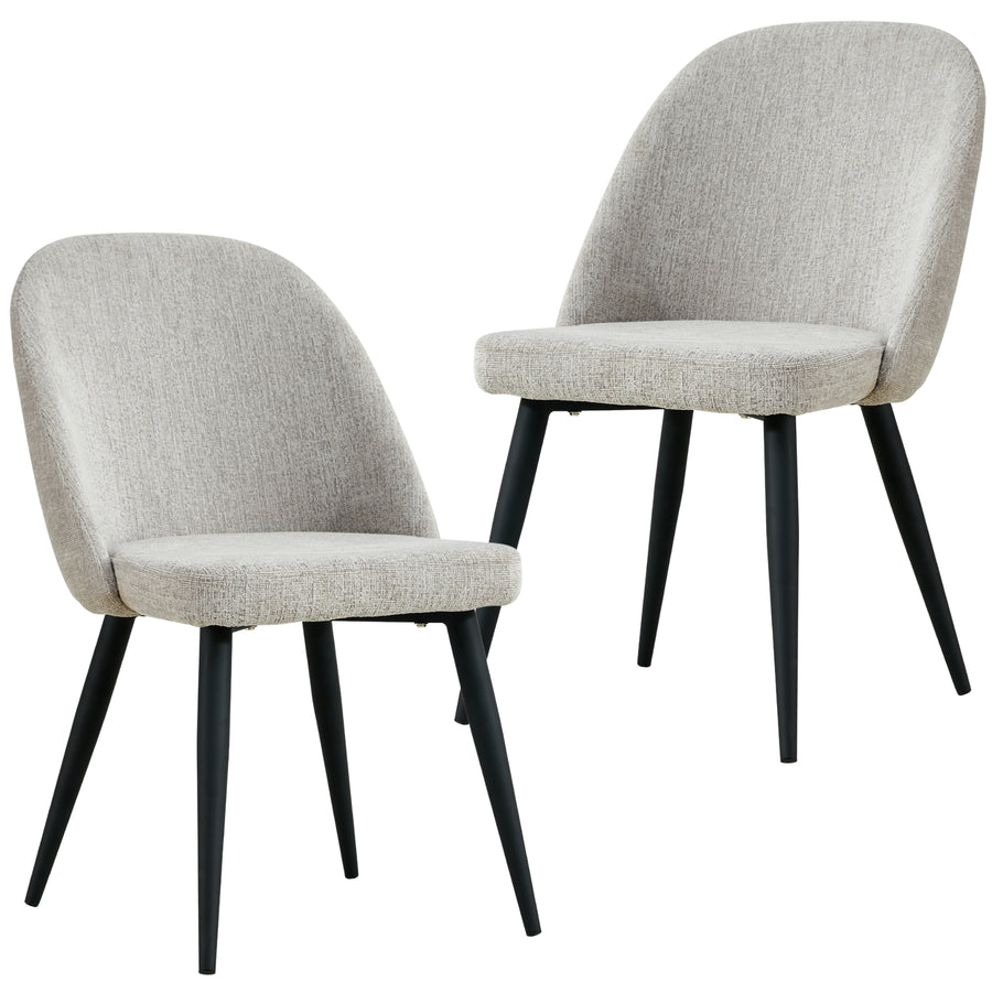 Erin Fabric Dining Chair Set of 2