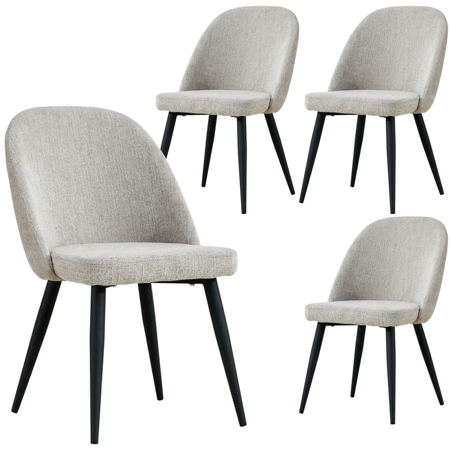 Erin Fabric Dining Chair Set of 4