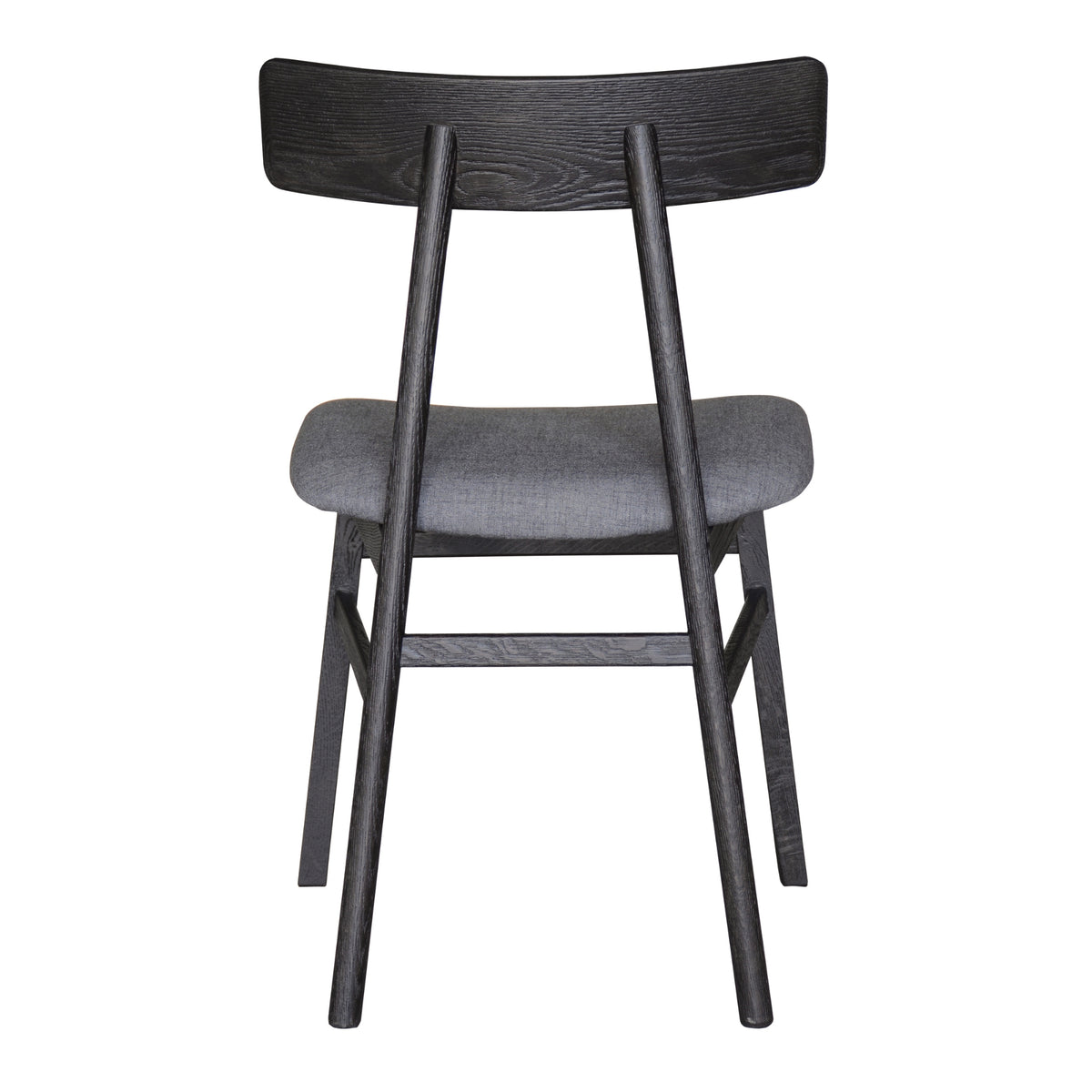 Claire Fabric Dining Chair Set of 2 – Black