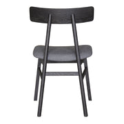 Claire Fabric Dining Chair Set of 4 – Black