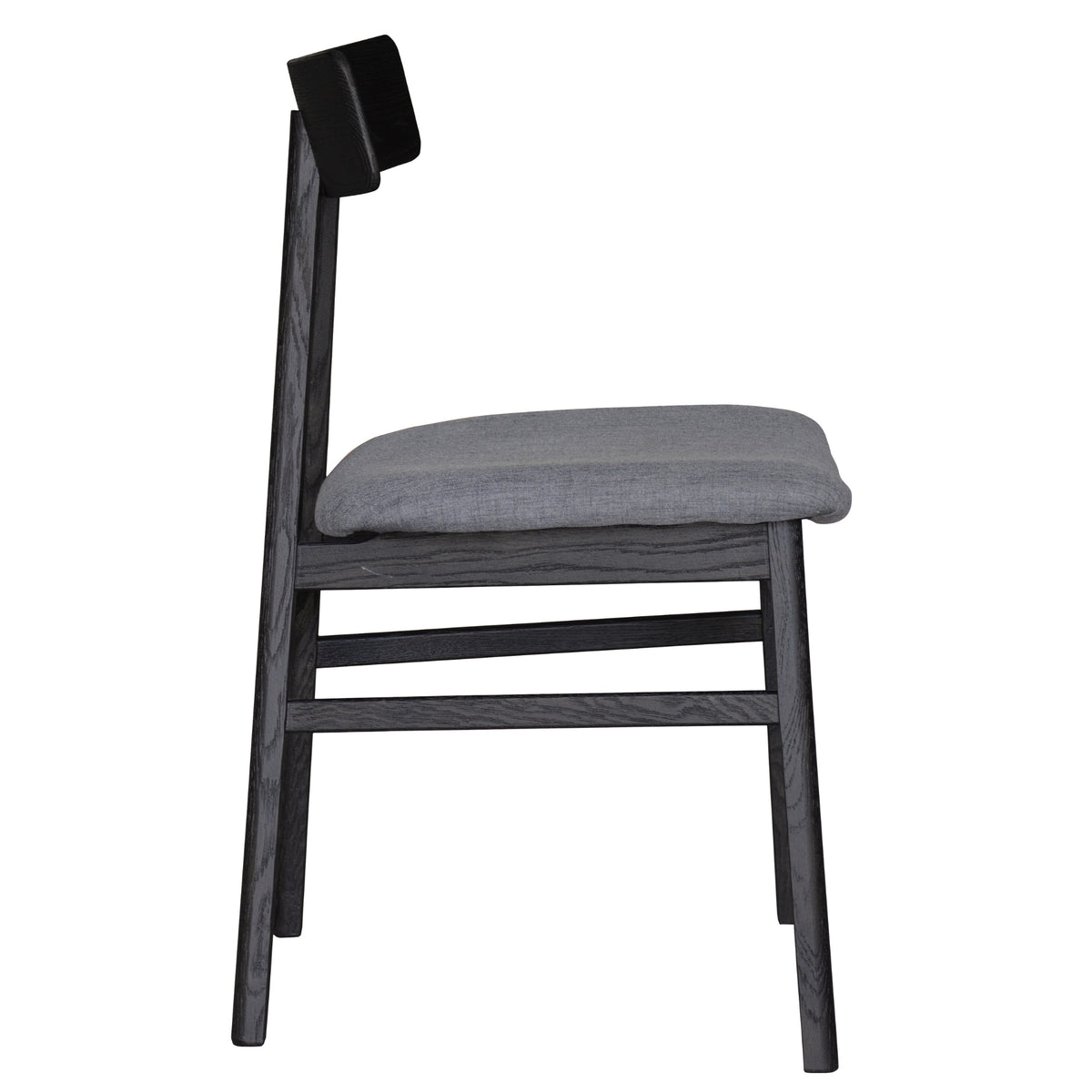 Claire Fabric Dining Chair Set of 8 – Black