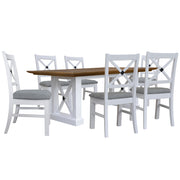 Beechworth Fabric Dining Set – Grey