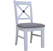 Beechworth Fabric Dining Set – Grey