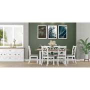 Beechworth Fabric Dining Set – Grey