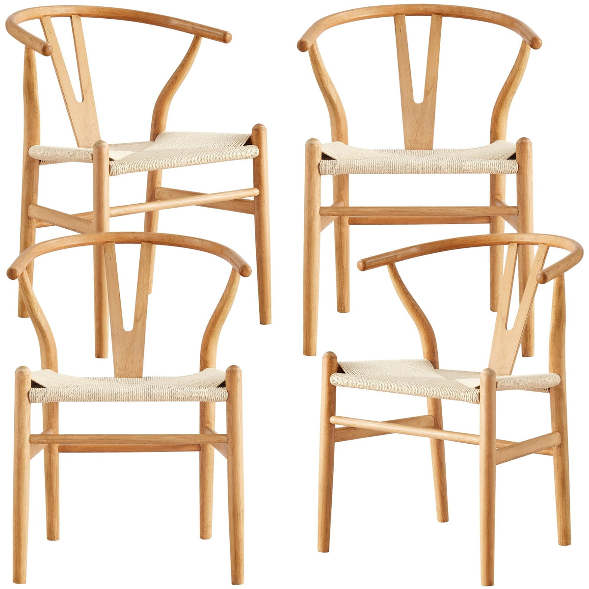 Anemone Dining Chair Set of 4 – Natural