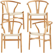 Anemone Dining Chair Set of 4 – Natural