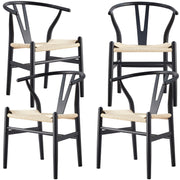 Anemone Dining Chair Set of 4 – Black