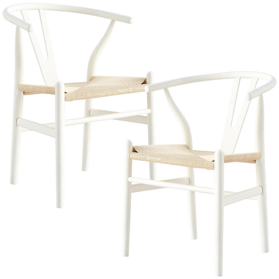 Anemone Dining Chair Set of 2 – White