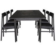 Claire Dining Set – Black