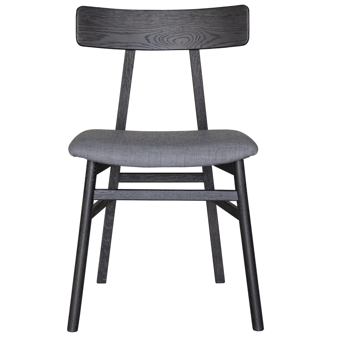 Claire Fabric Dining Set – Black