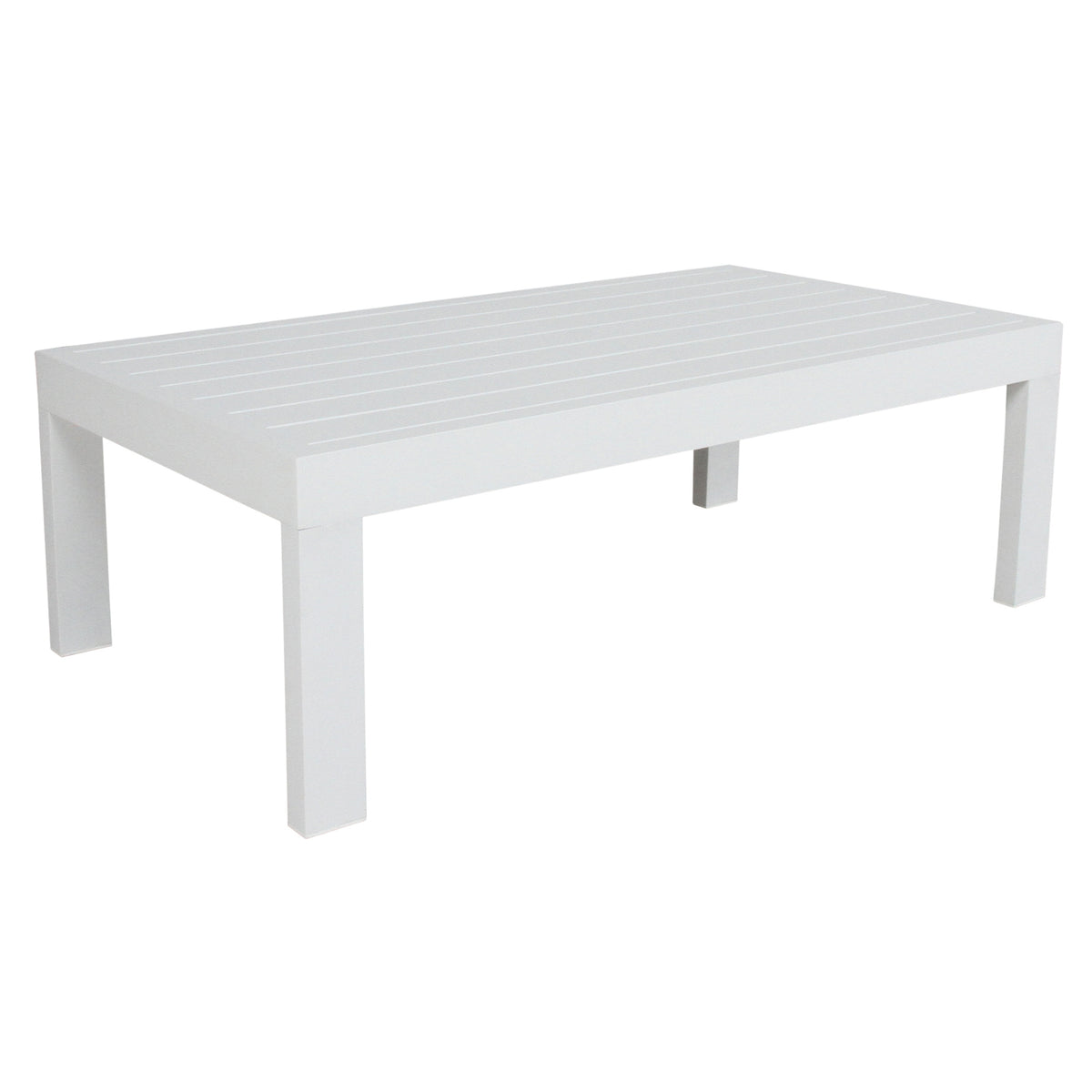 Outie Outdoor Coffee Table – White
