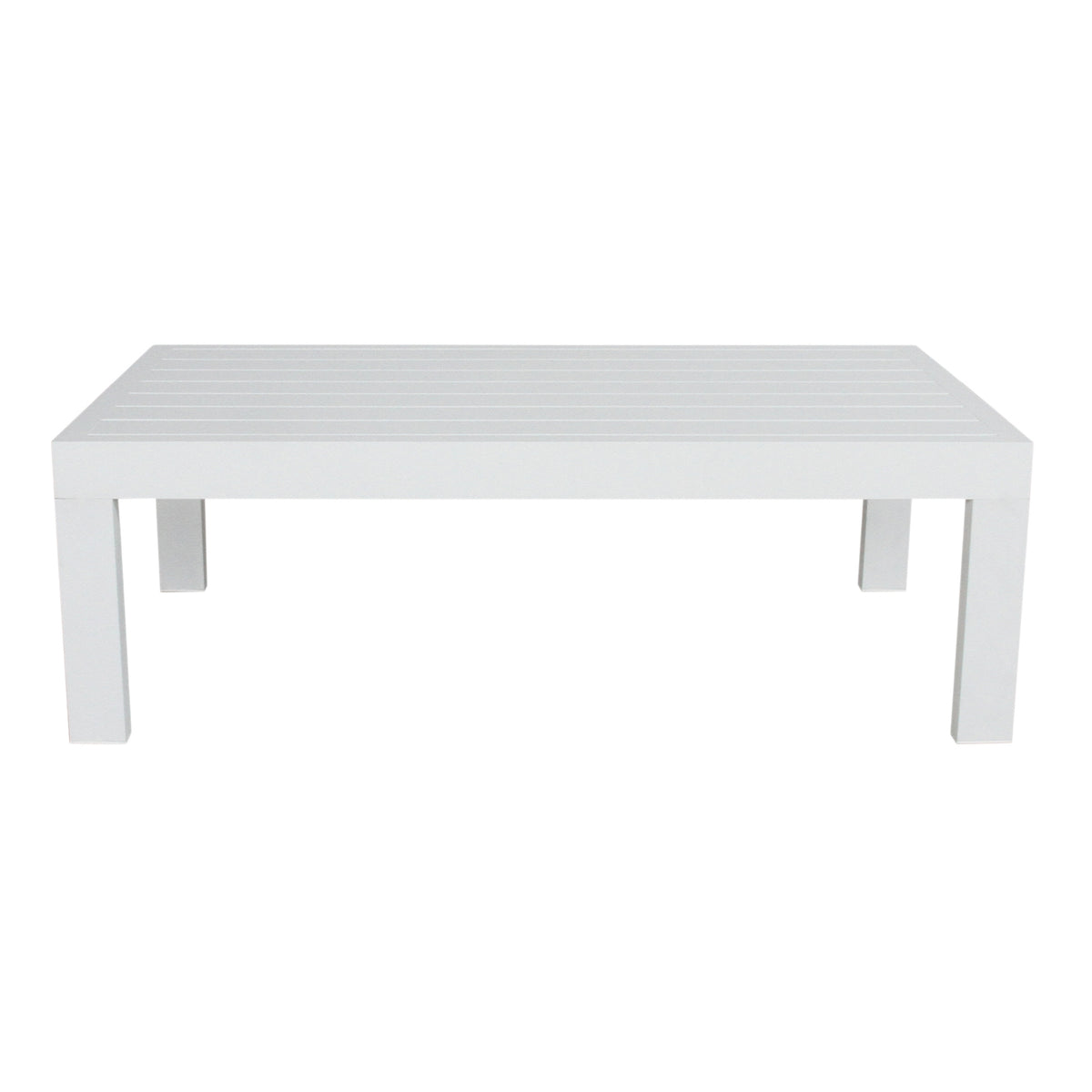 Outie Outdoor Coffee Table – White