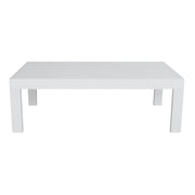 Outie Outdoor Coffee Table – White