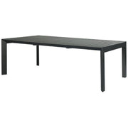 Iberia Metal Outdoor Table – Charcoal