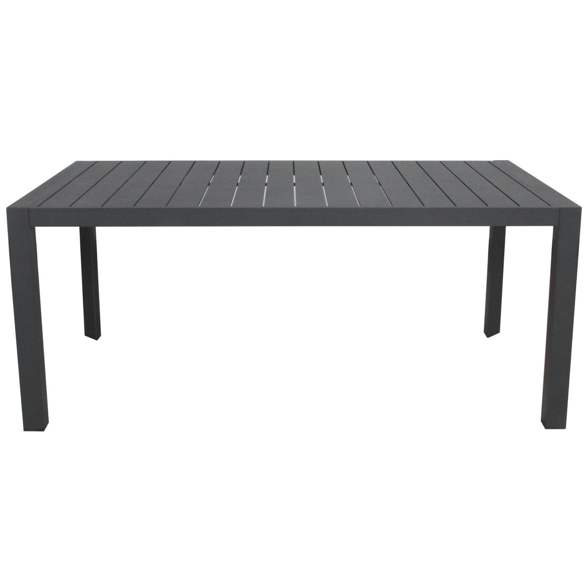 Iberia Metal Outdoor Table – Charcoal