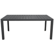 Iberia Metal Outdoor Table – Charcoal