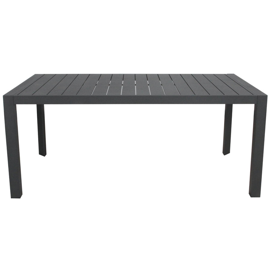 Iberia Metal Outdoor Table – Charcoal