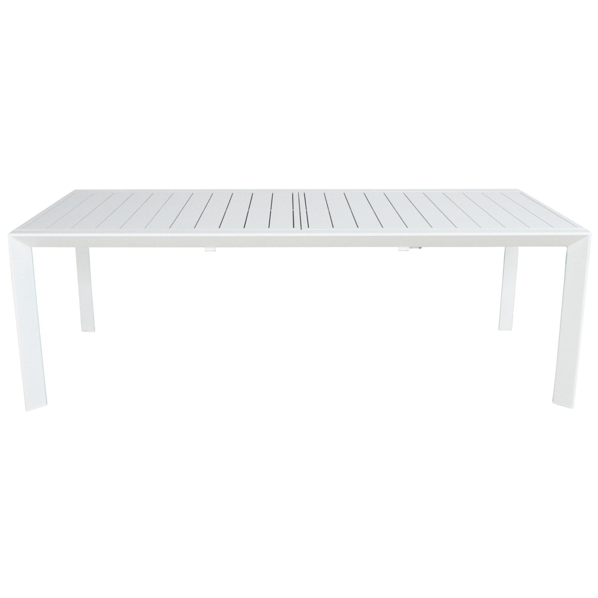 Iberia Metal Outdoor Table – White