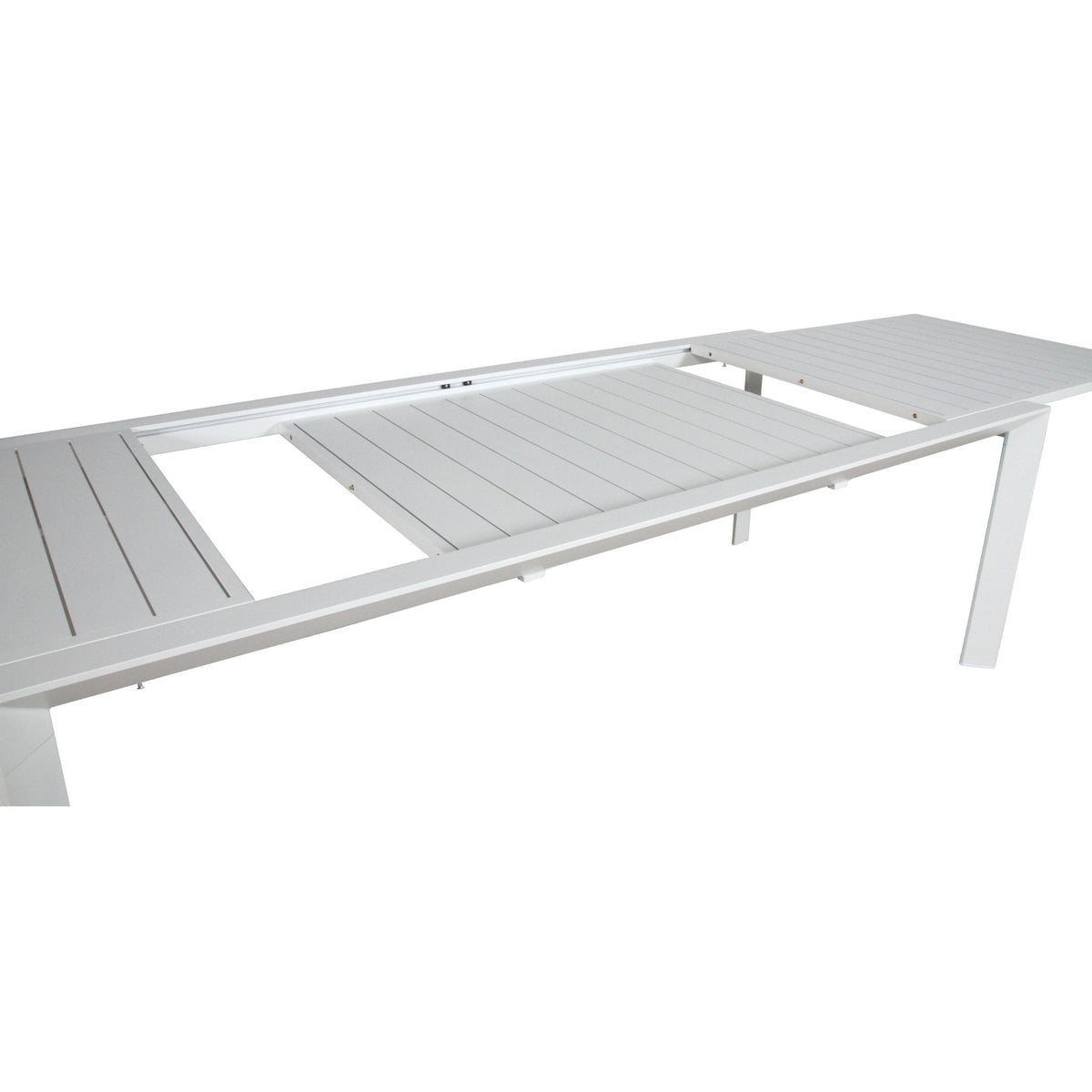 Iberia Metal Outdoor Table – White