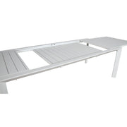 Iberia Metal Outdoor Table – White